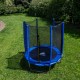 Батут DFC Trampoline Fitness с сеткой 10ft, синий